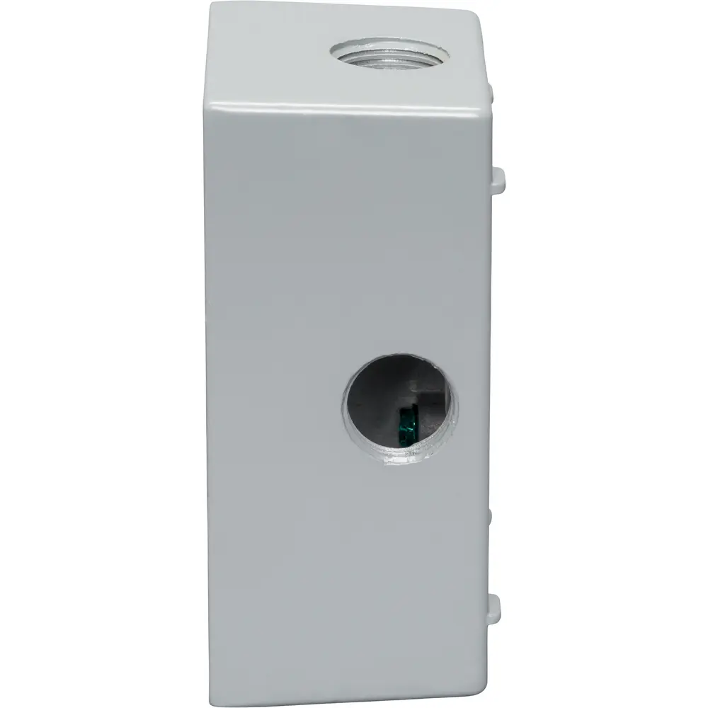 2" Deep Single-Gang Weatherproof Box (5) 1/2" Hole, All Sides, Gray