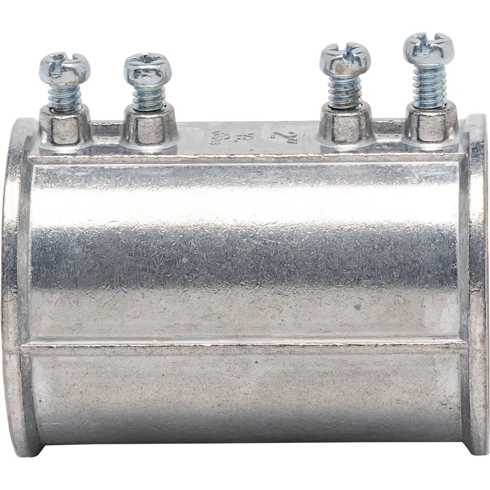 2" EMT Set Screw Coupling, Zinc Die Cast