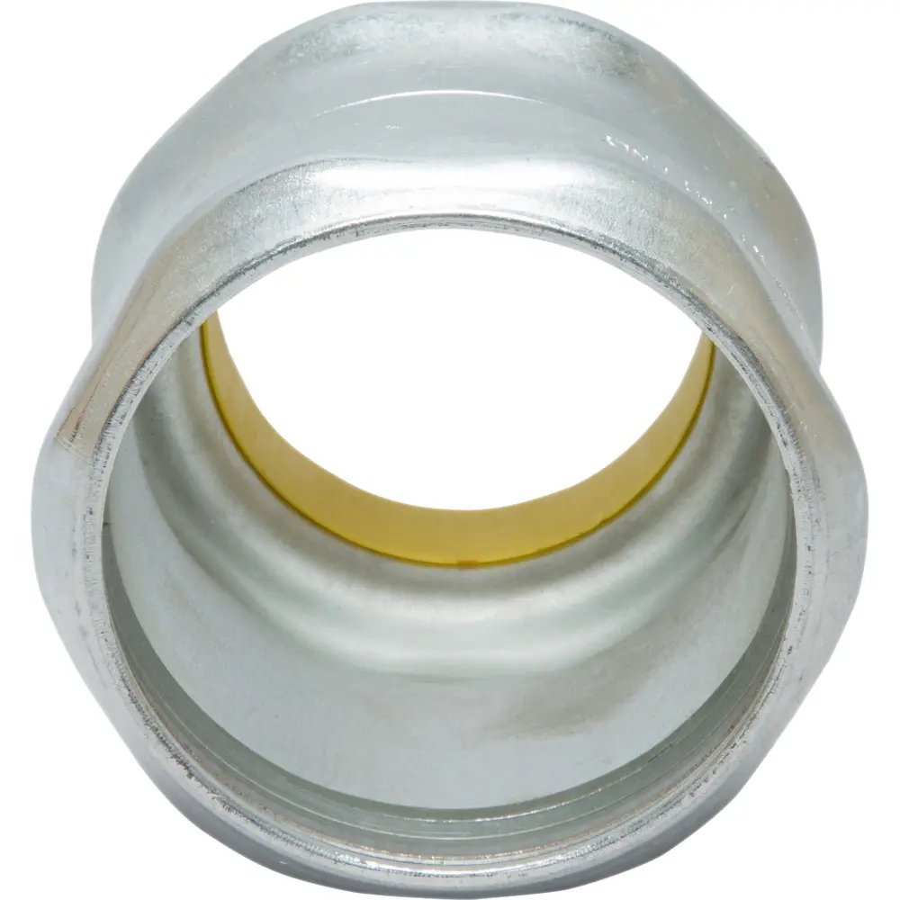2" EMT Steel Compression Connector w/ Insulated Throat