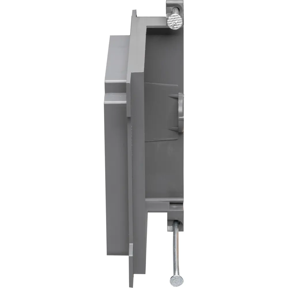 2-Gang Plastic Low Voltage Plate
