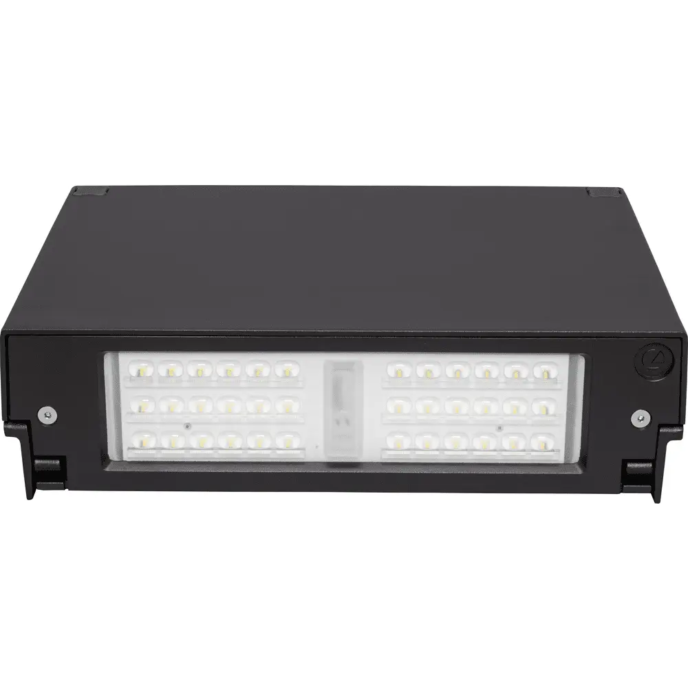 120-277 VAC 24 W LED Wall Pack, 5000K, Textured Dark Bronze