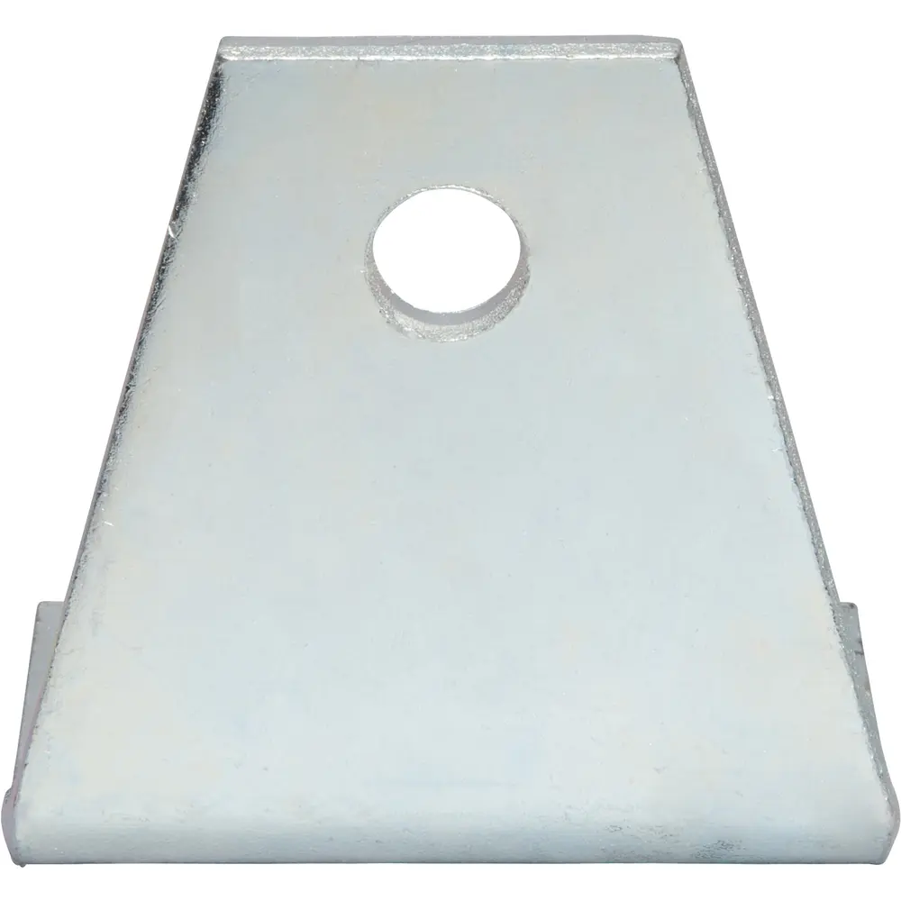 2-Hole Adjustable Gusset Corner Angle Bracket, Electro-Galvanized