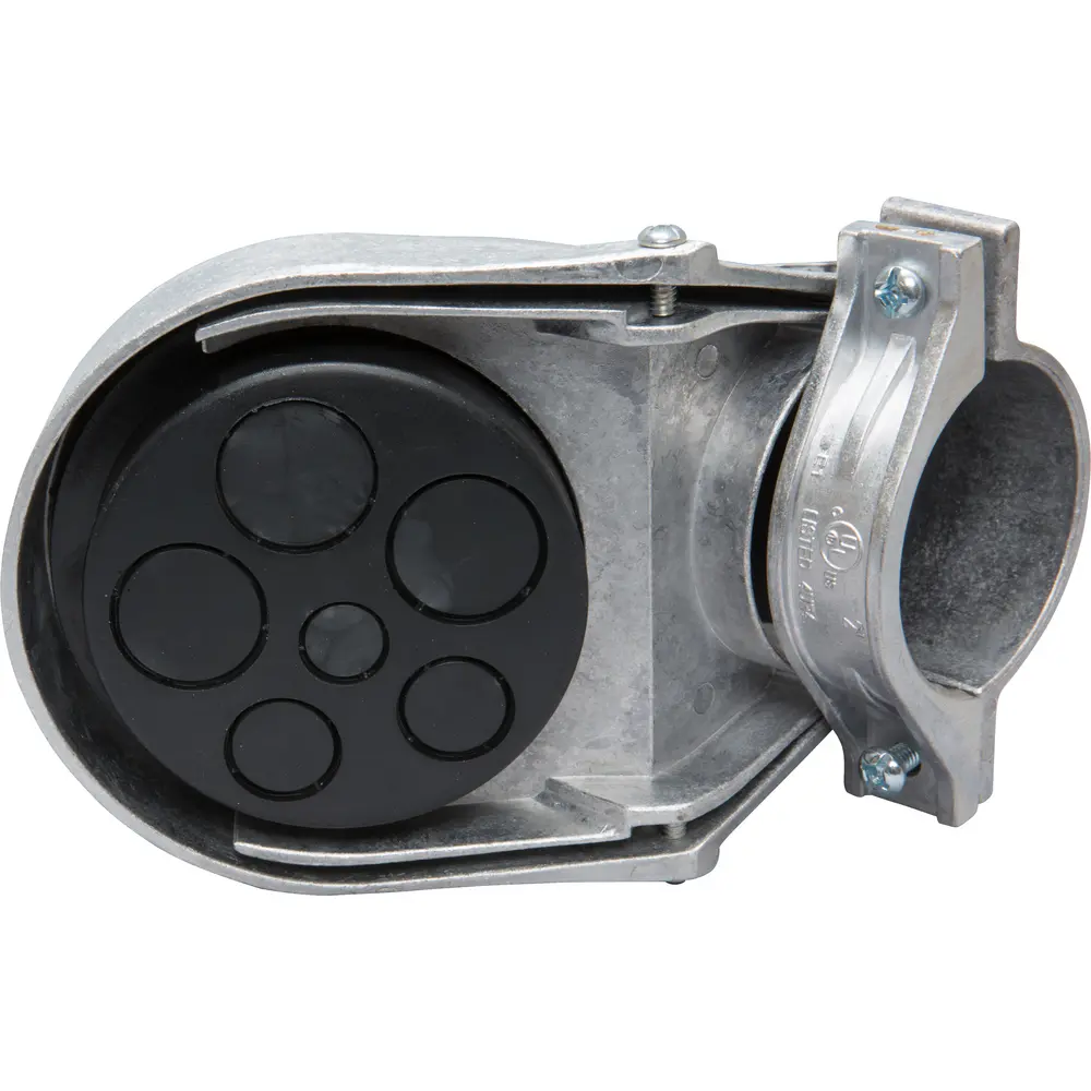 2 in. Aluminum Service Entrance Cap, Clamp-On