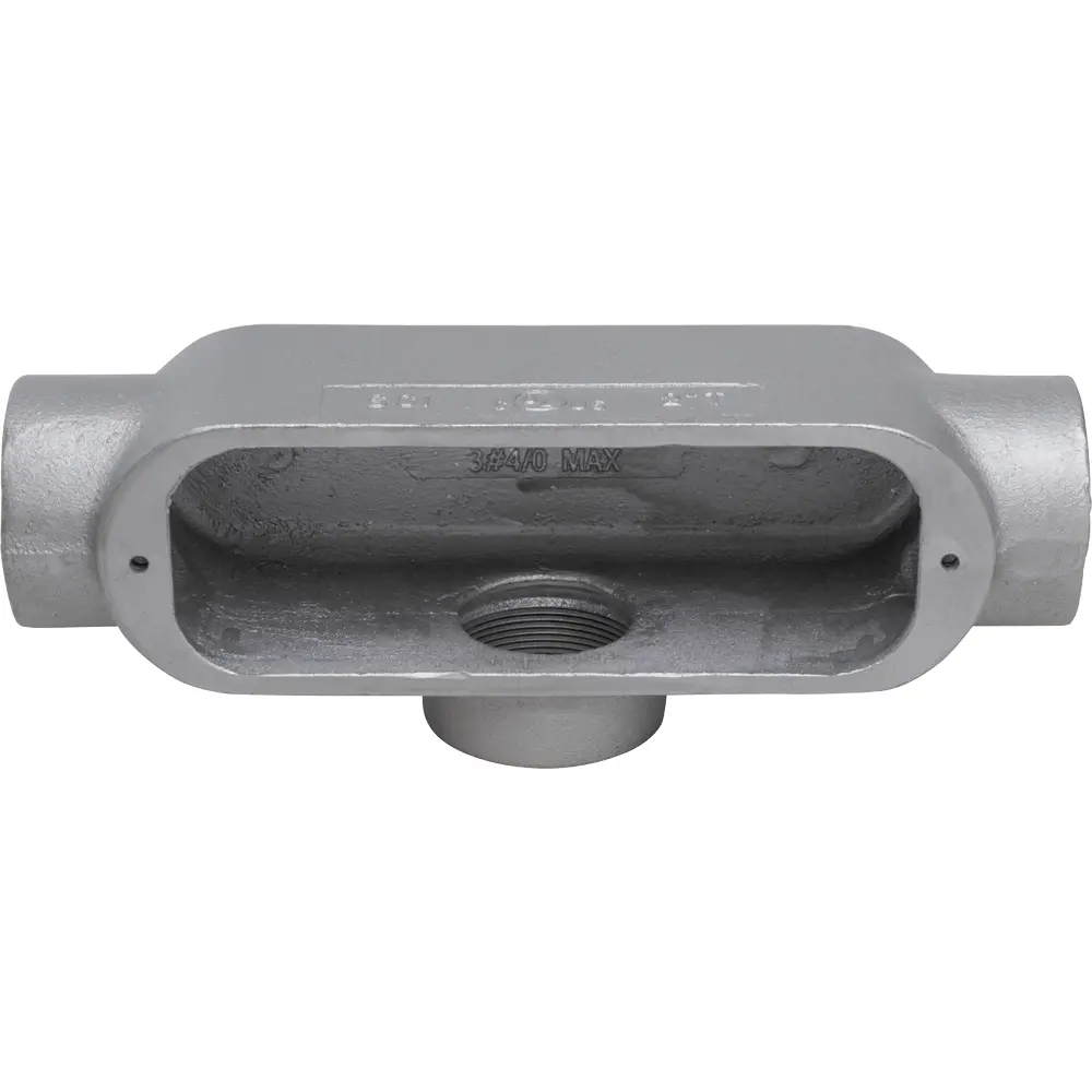 2 in. T, Conduit Body, Malleable Iron 2 2 in. T, Conduit Body, Malleable Iron