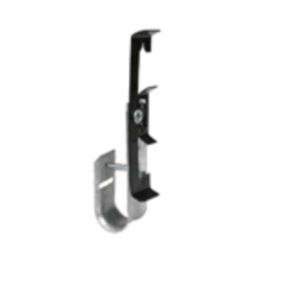2" J-Hook w/ Clip, 3/4" Diameter