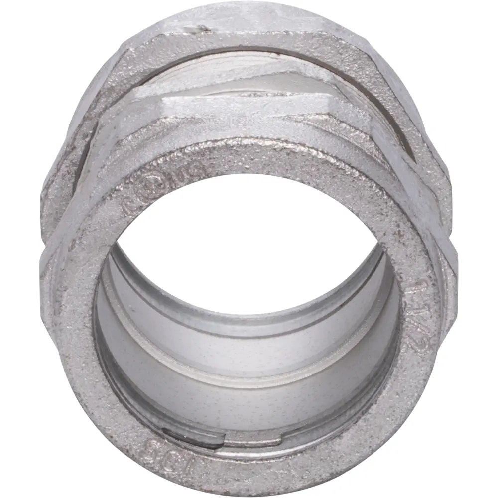 2" Rigid Compression Coupling, Malleable Iron