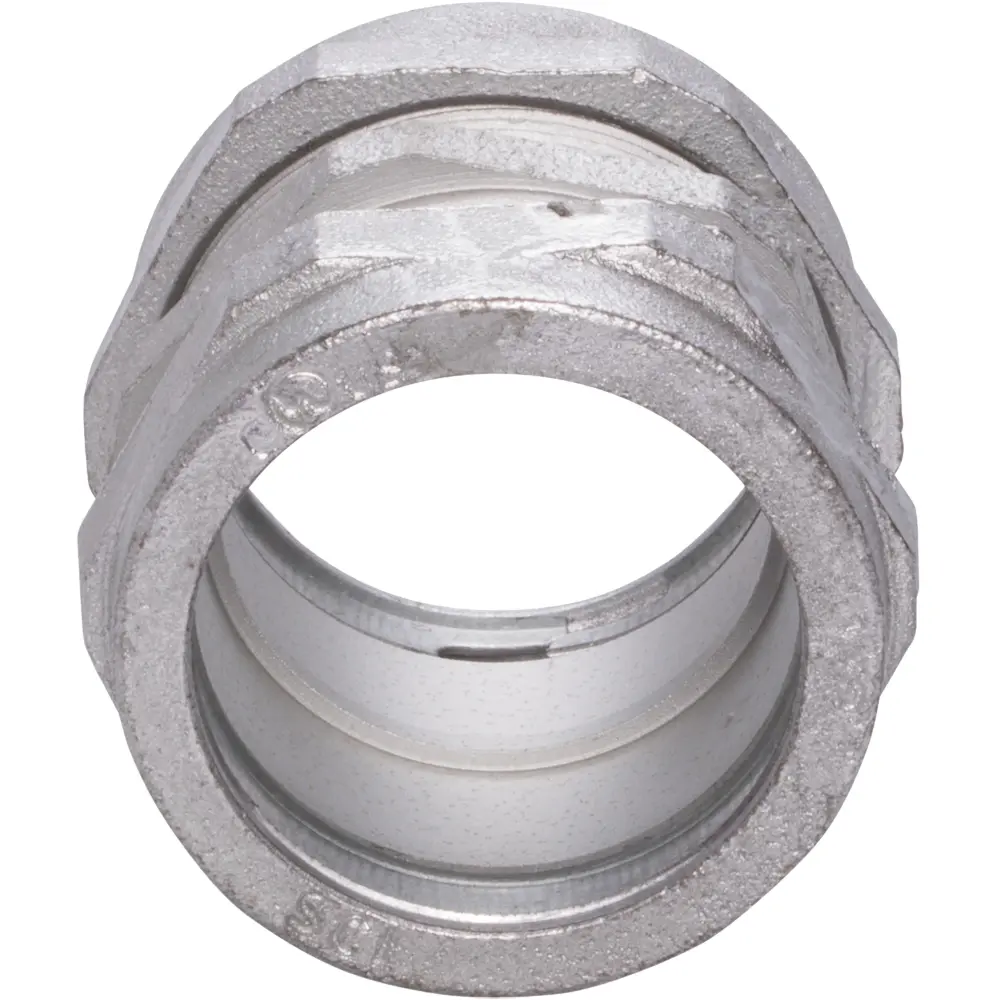 2" Rigid Compression Coupling, Malleable Iron