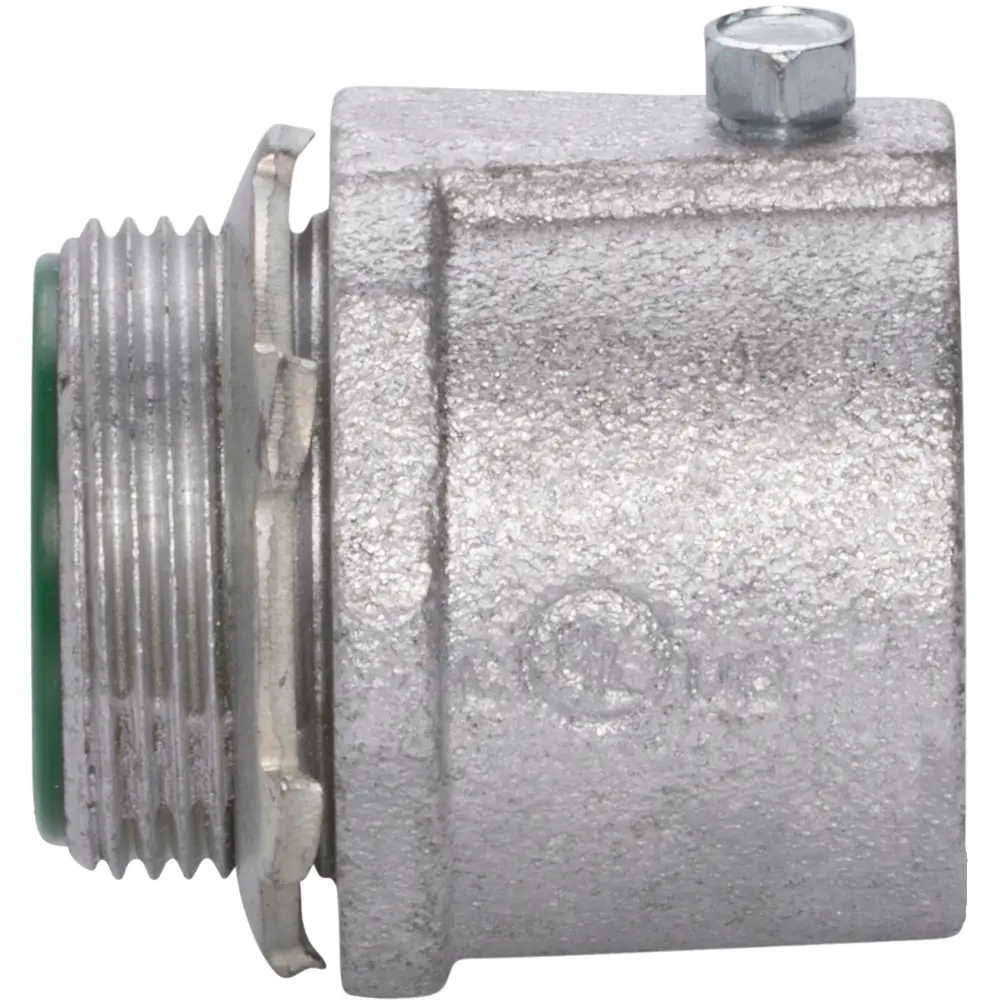 2" Set Screw Connector for Threadless Rigid & IMC, Insulated Throat