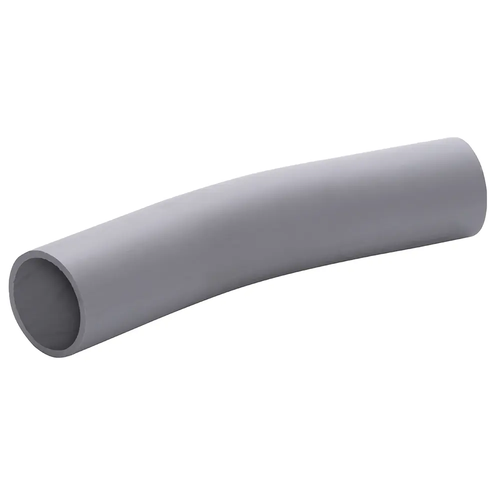 3-1/2" 30° PVC Plain End Elbow, Schedule 40 1 3-1/2" 30° PVC Plain End Elbow, Schedule 40