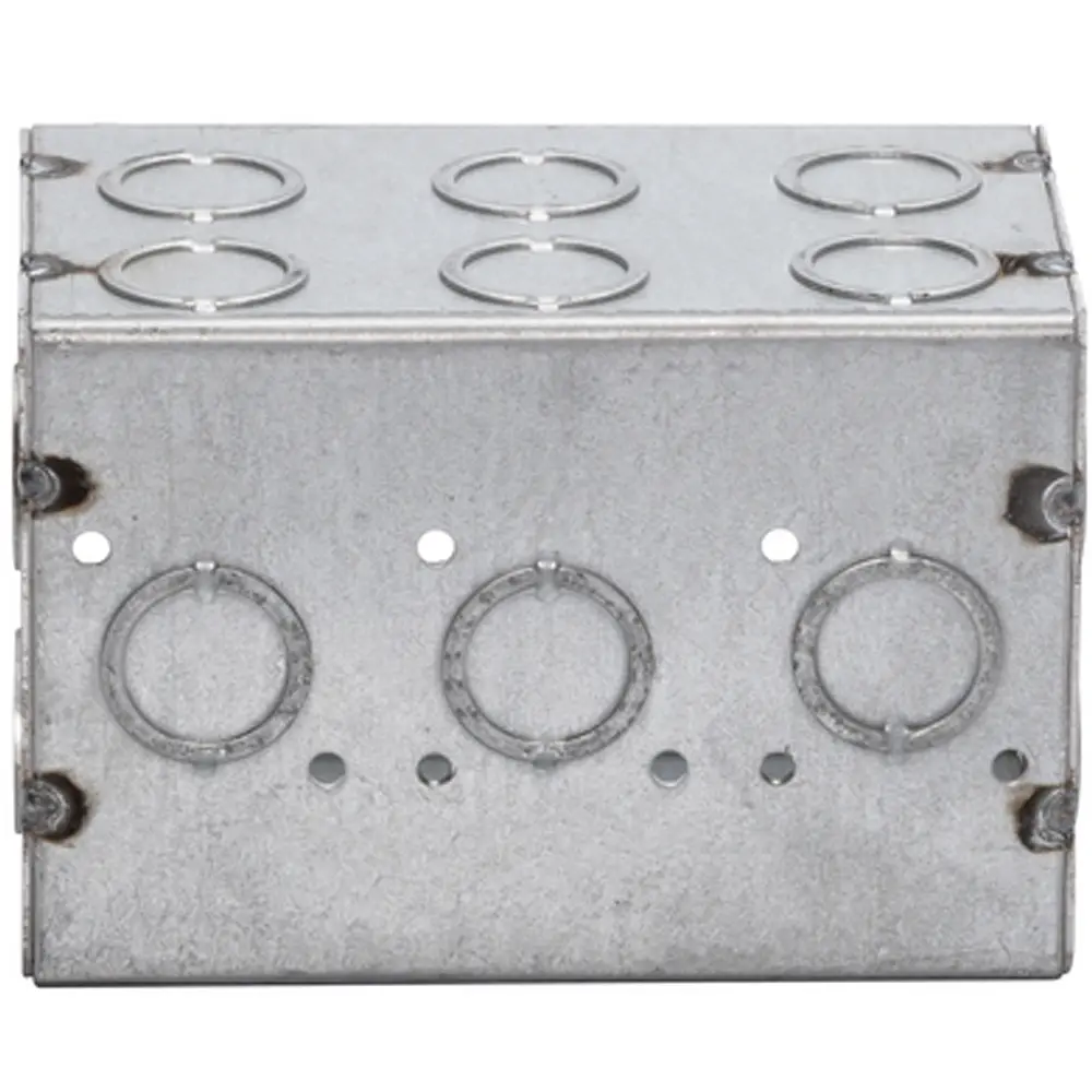 3-1/2" Deep 3-Gang Masonry Box