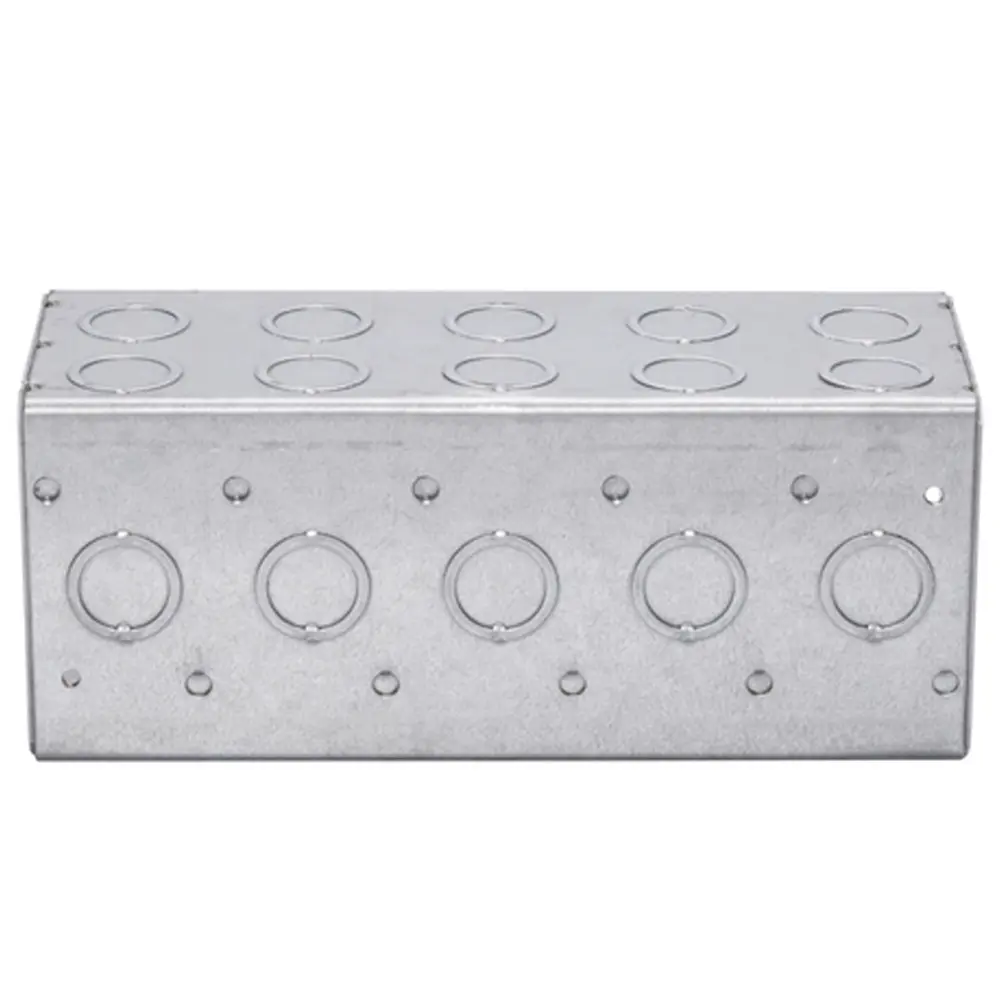3-1/2" Deep 5-Gang Masonry Box