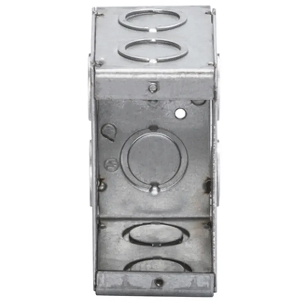 3-1/2" Deep Single-Gang Masonry Box