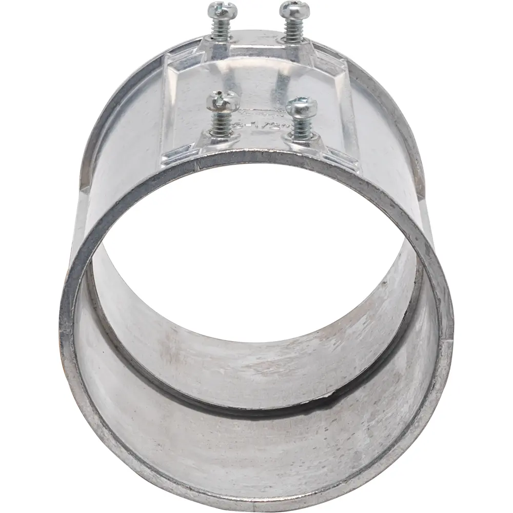 3-1/2" EMT Set Screw Coupling, Zinc Die Cast