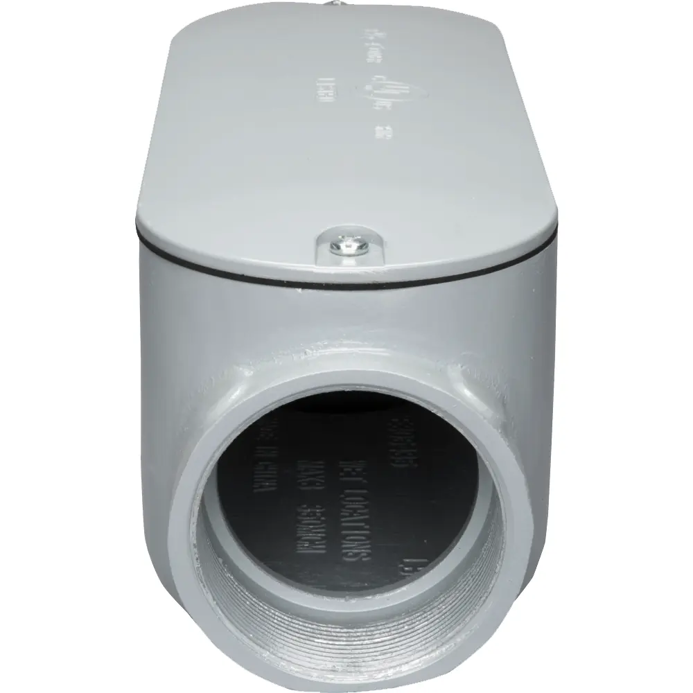 3-1/2 in. LB, Conduit Body w/ Cover & Gasket, Aluminum