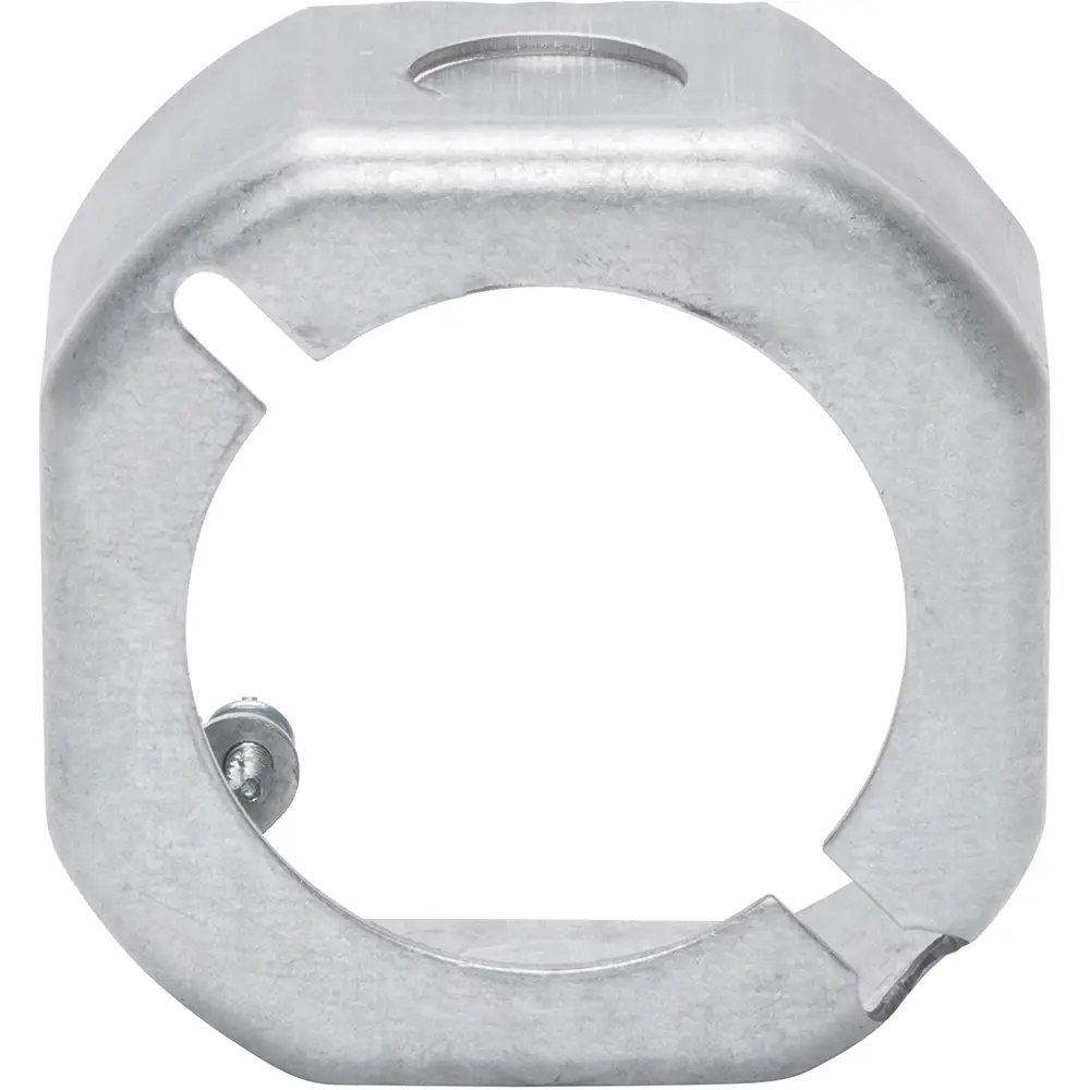3-1/2" Octagon Extension Box, 1/2" KO's, 1-1/2" Deep