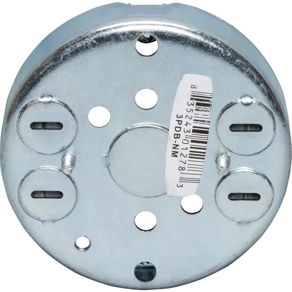 3-1/2 in. Pancake Box with Nonmetallic Clamps – 3/4 in. Deep | City Electric Supply