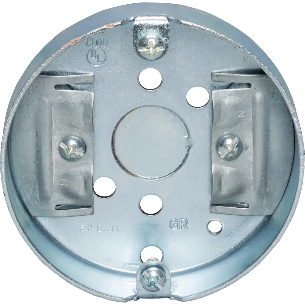 3-1/2 in. Pancake Box with Nonmetallic Clamps – 3/4 in. Deep | City Electric Supply