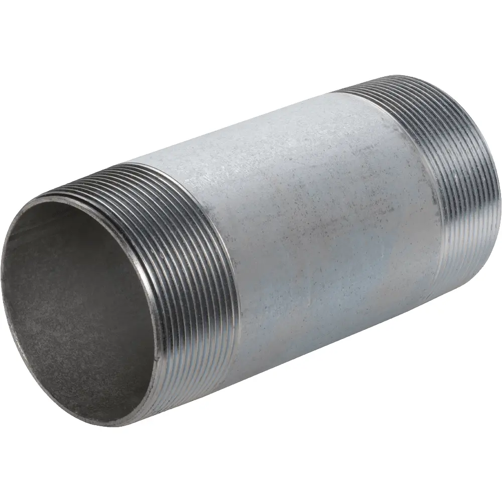 3-1/2" x 8" Rigid Nipple, Galvanized Steel 1 3-1/2" x 8" Rigid Nipple, Galvanized Steel