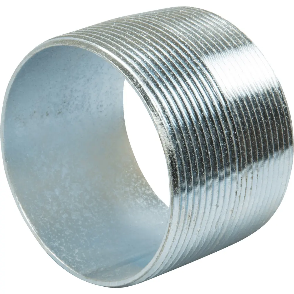 3-1/2" x CLOSE Rigid Nipple, Galvanized Steel