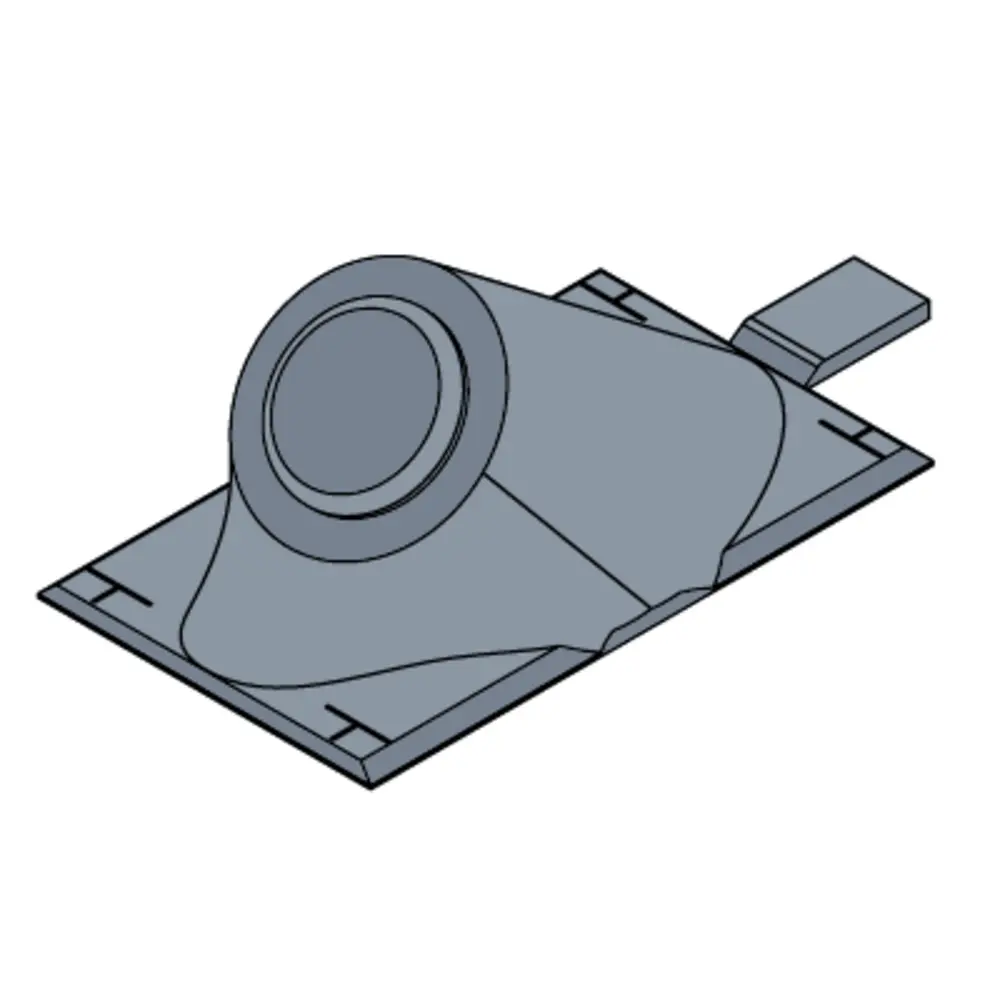3/4" 45° Angled ENT Form Stubby