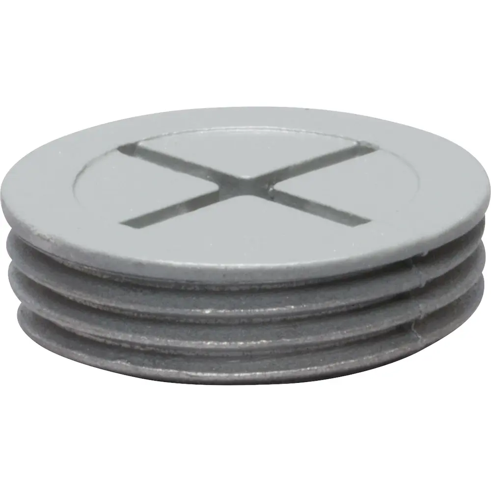 3/4" Closure Plug, Gray