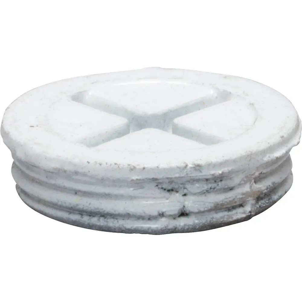 3/4" Closure Plug, White