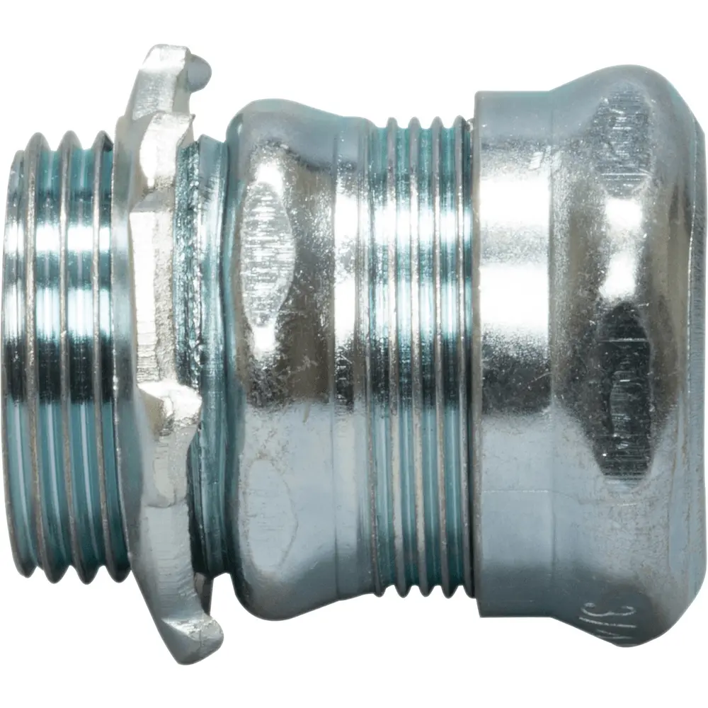 3/4" EMT Steel Compression Connector