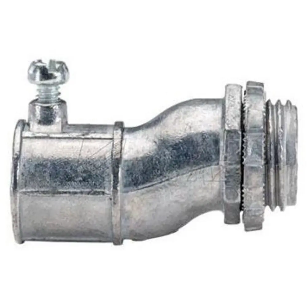 3/4" EMT to Box Offset Connector, Set Screw 2 3/4" EMT to Box Offset Connector, Set Screw