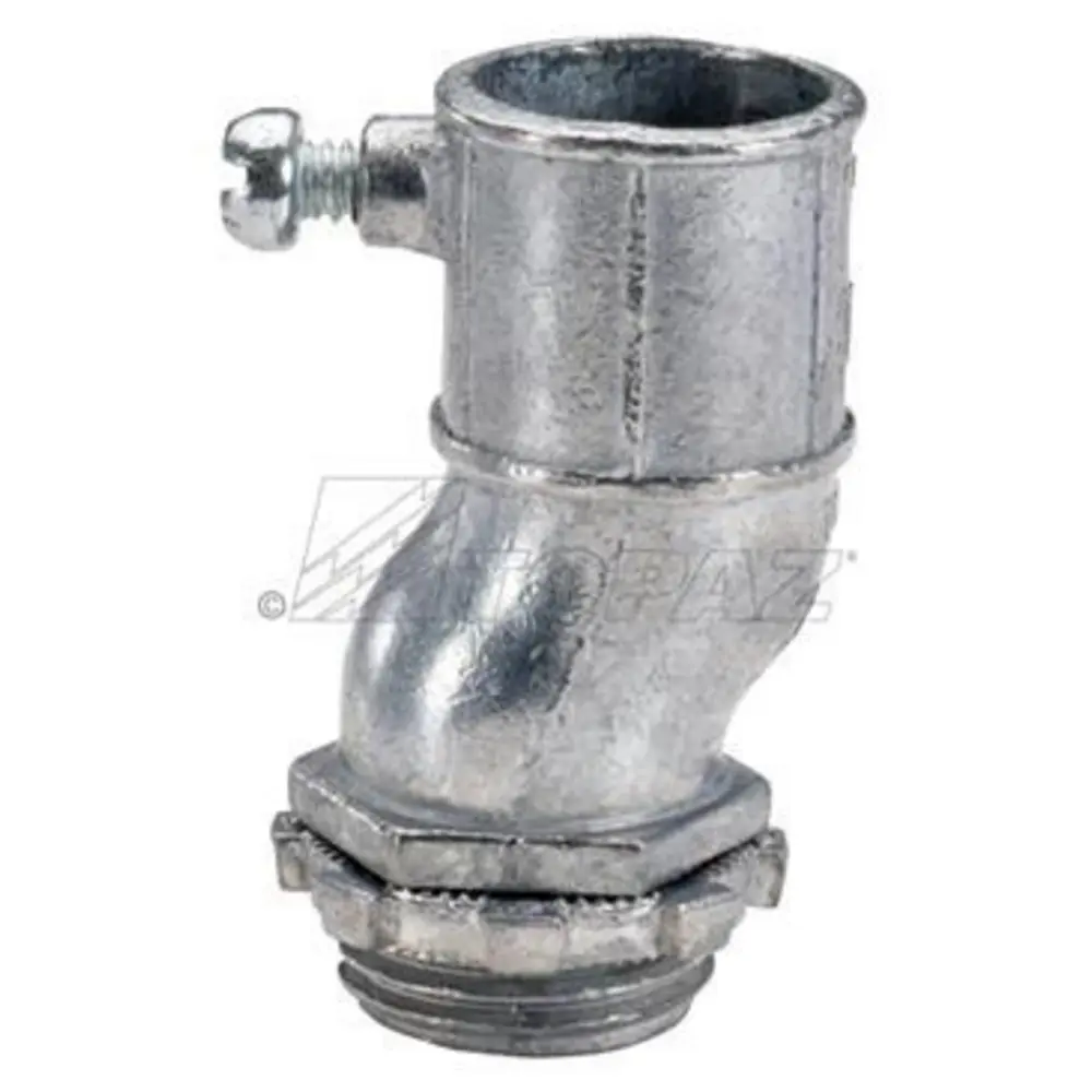3/4" EMT to Box Offset Connector, Set Screw 3 3/4" EMT to Box Offset Connector, Set Screw