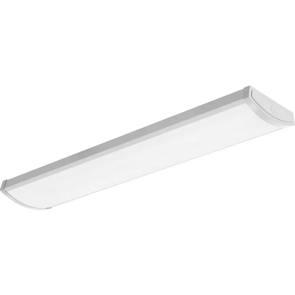 120-277 VAC 50 W 4 ft. LED Wrap Light Fixture, 4000K, 0-10 V Dimming, White 1 120-277 VAC 50 W 4 ft. LED Wrap Light Fixture, 4000K, 0-10 V Dimming, White