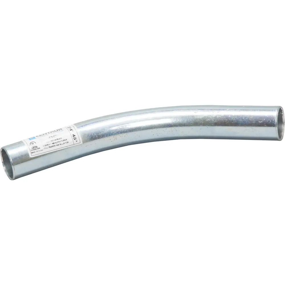 3/4 in. 45° EMT Conduit Elbow, Steel 1 3/4 in. 45° EMT Conduit Elbow, Steel