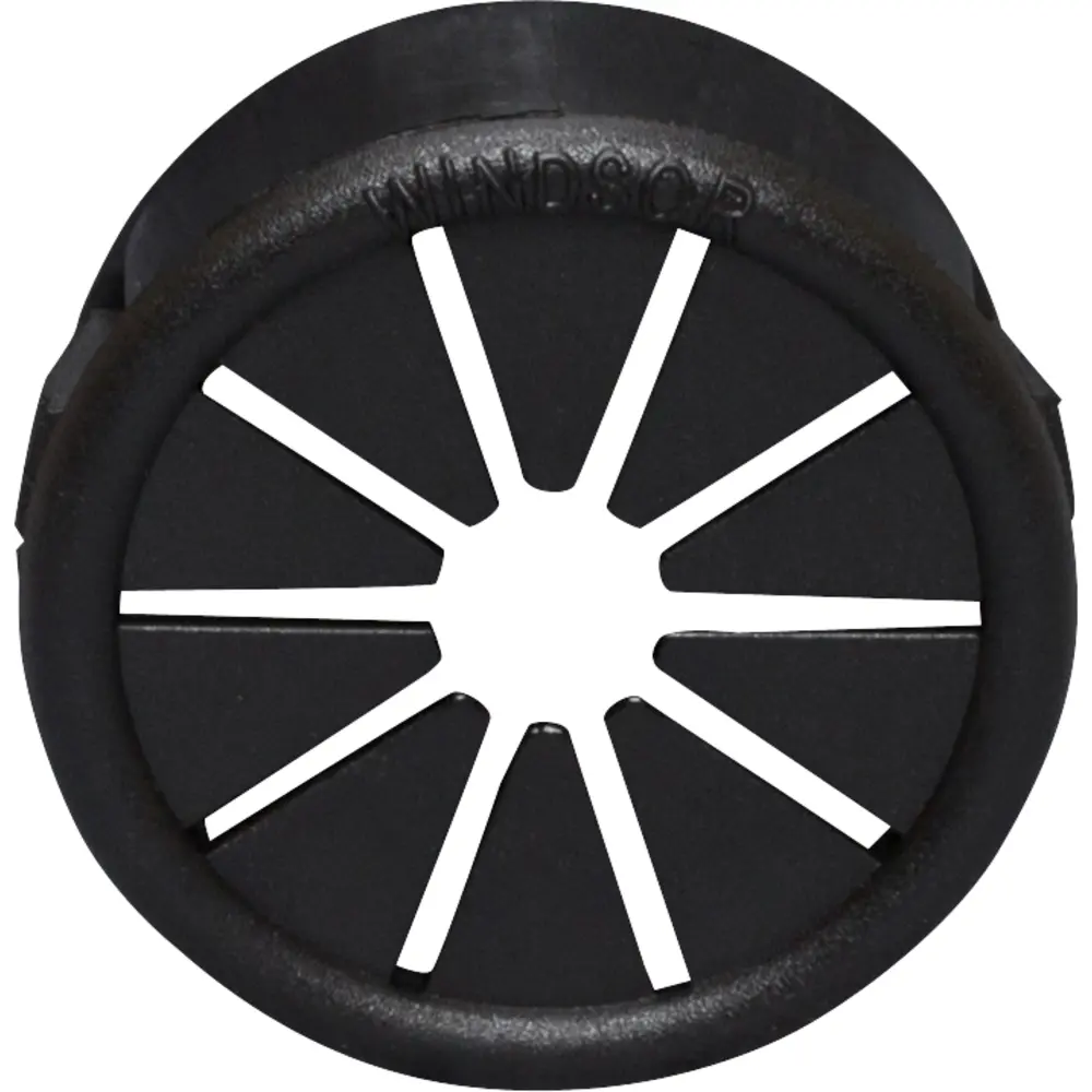 3/4 in. Nylon Universal Snap-In Bushing, Black 2 3/4 in. Nylon Universal Snap-In Bushing, Black