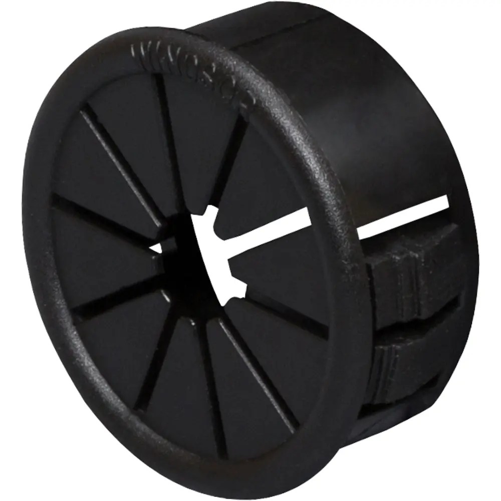 3/4 in. Nylon Universal Snap-In Bushing, Black 3 3/4 in. Nylon Universal Snap-In Bushing, Black