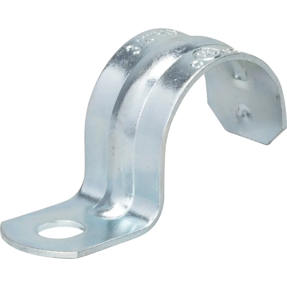3/4 in. Rigid 1-Hole Strap, Steel