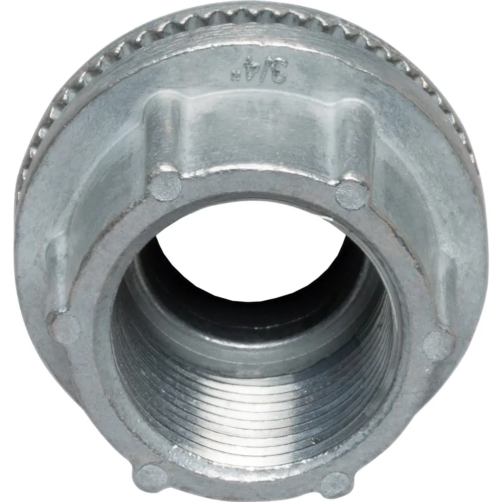 3/4 in. Watertight Hub, Die-Cast Zinc, Insulated 1 3/4 in. Watertight Hub, Die-Cast Zinc, Insulated