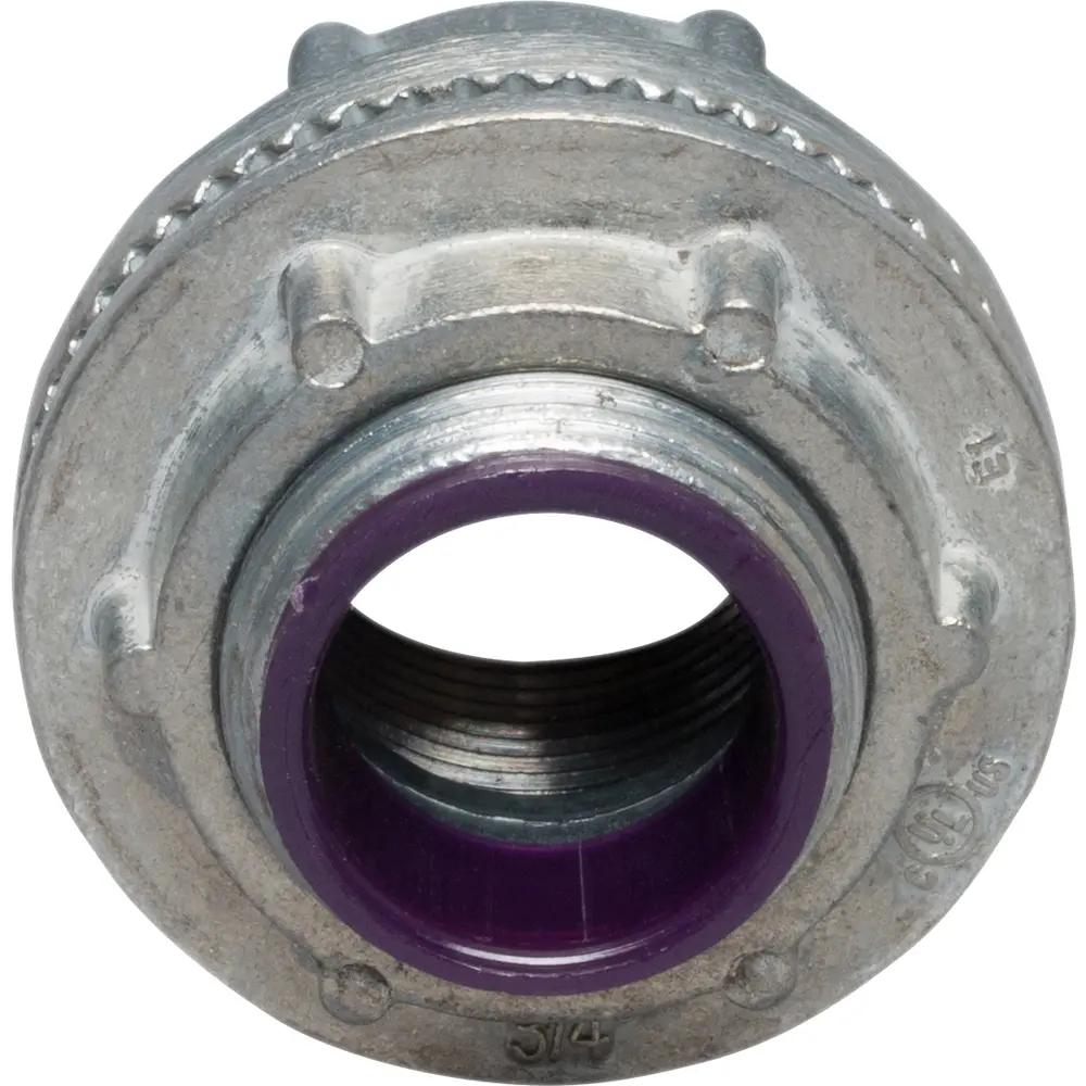 3/4 in. Watertight Hub, Die-Cast Zinc, Insulated 2 3/4 in. Watertight Hub, Die-Cast Zinc, Insulated