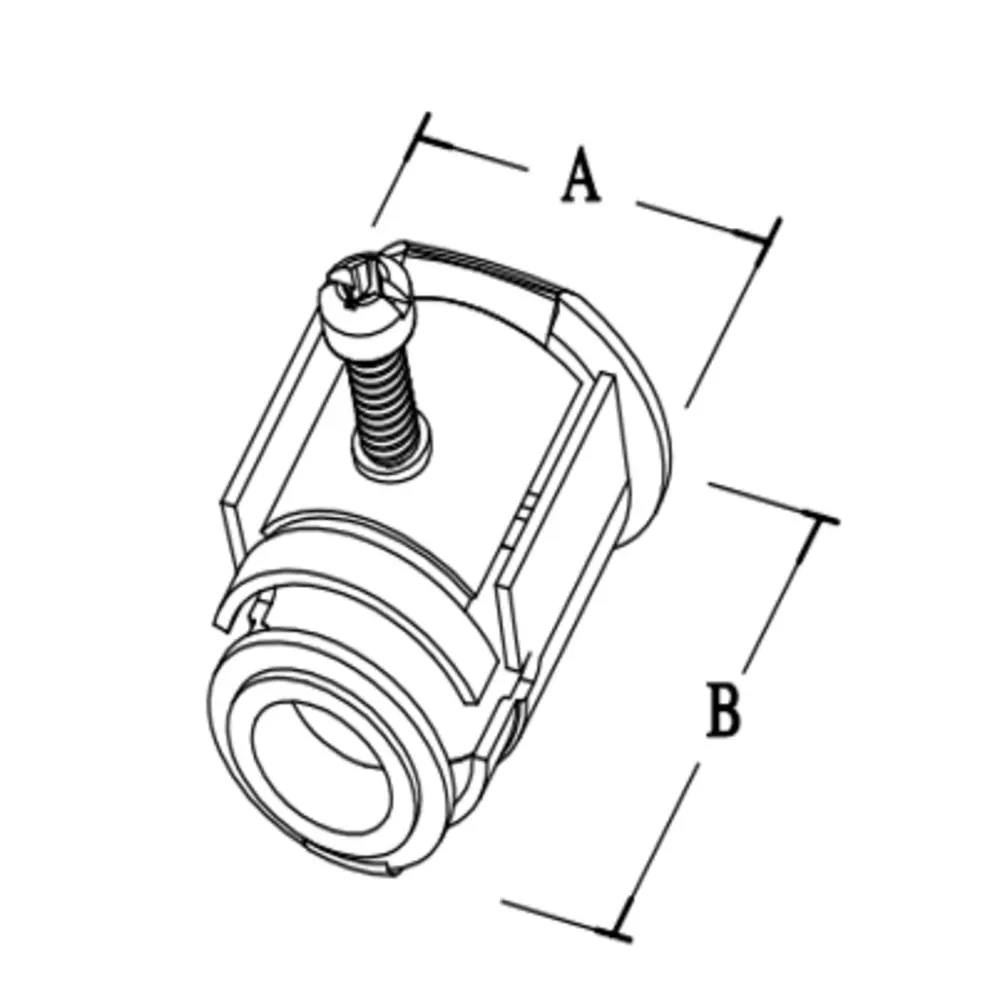 3/4" Multi-Purpose MC Connector w/ Insulated Throat 1 3/4" Multi-Purpose MC Connector w/ Insulated Throat