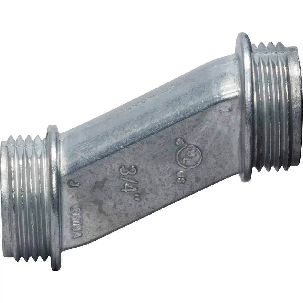 3/4" Offset Nipple, Die-Cast Zinc 3 3/4" Offset Nipple, Die-Cast Zinc