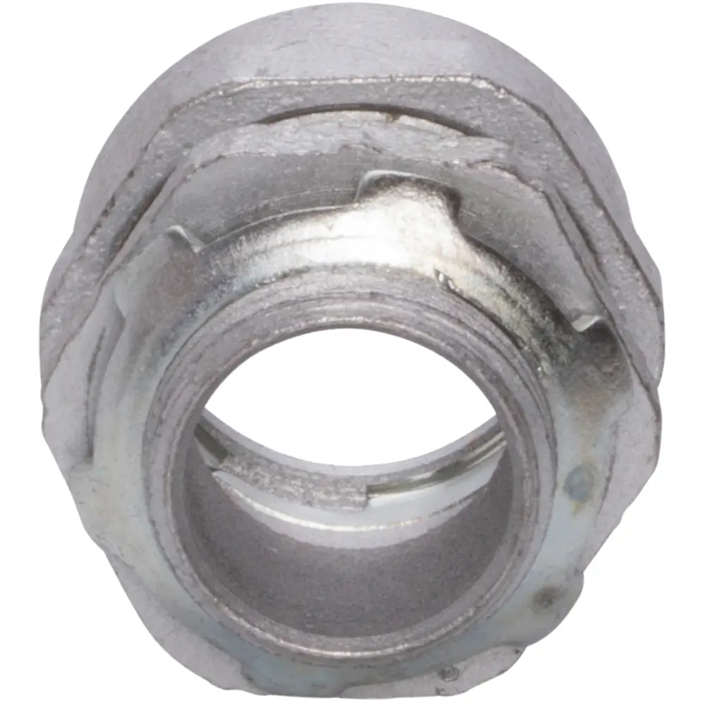 3/4" Rigid Compression Connector w/ Insulated Throat, Malleable Iron