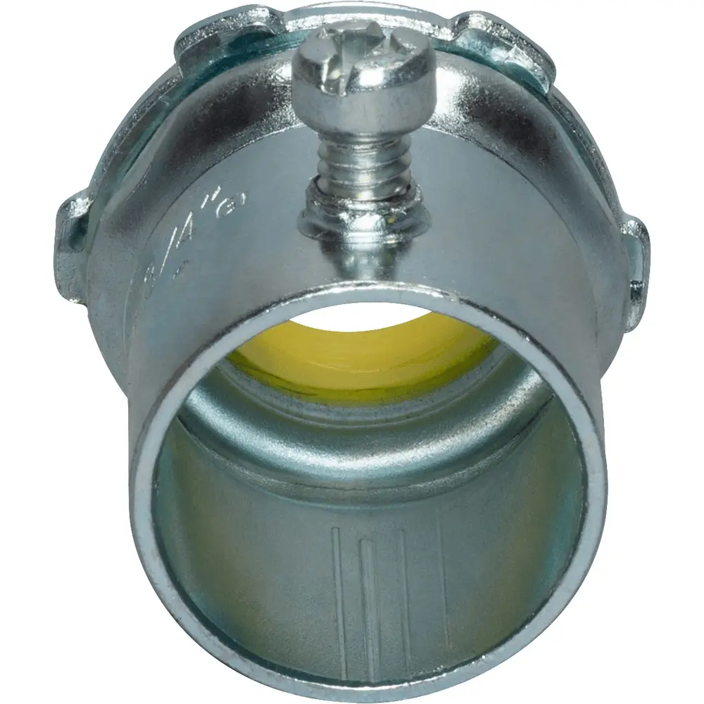3/4" Steel Set Screw Connector w/ Insulated Throat