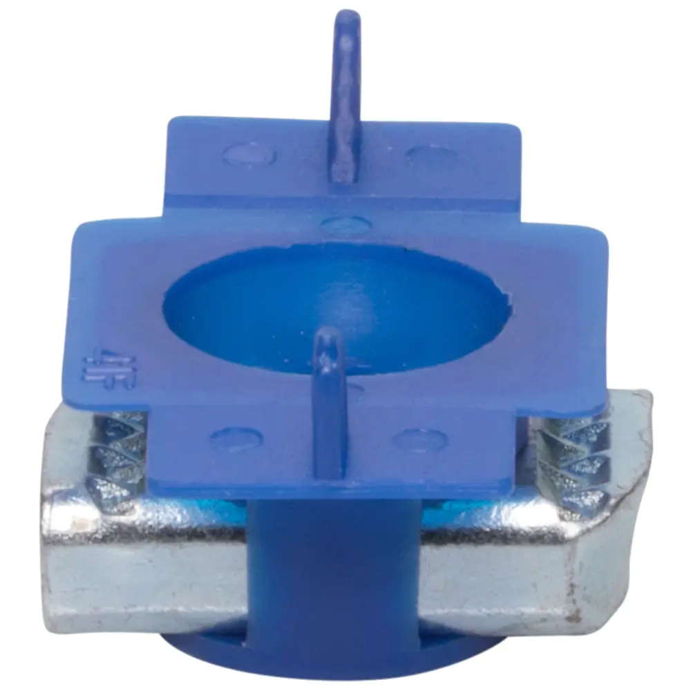 3/8" - #16 Channel Nut, 3/8" Thick, Squeeze Tab 3 3/8" - #16 Channel Nut, 3/8" Thick, Squeeze Tab