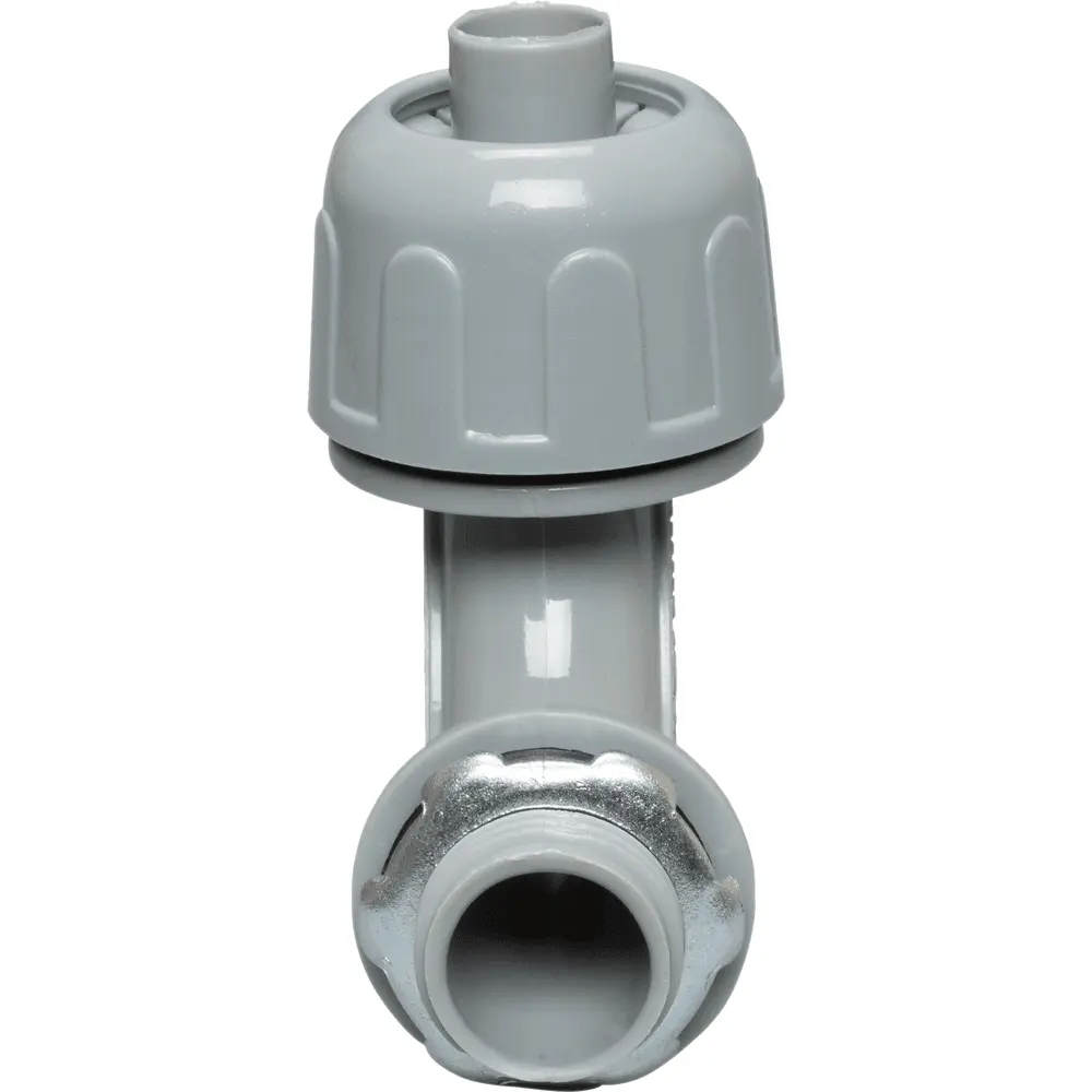 3/8" 2-Piece 90° Connector