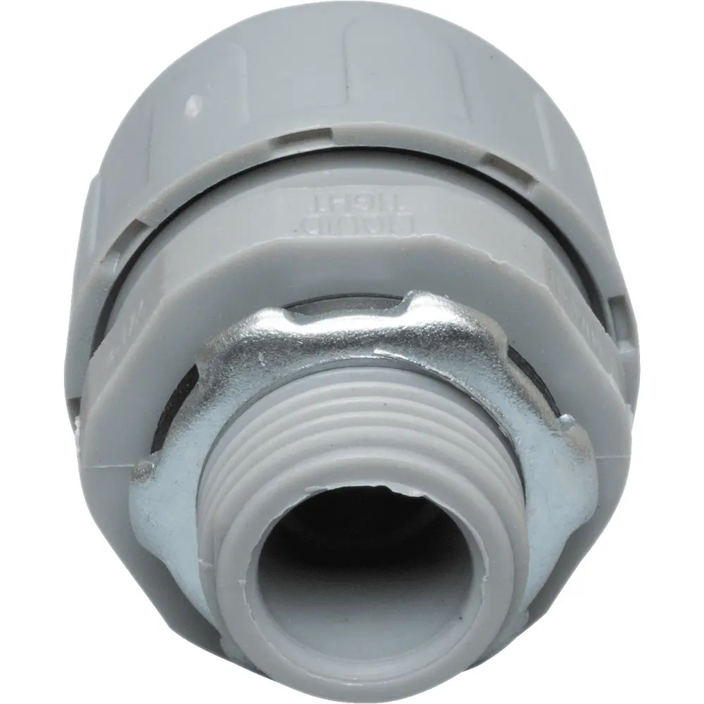 3/8" 2-Piece Straight Connector