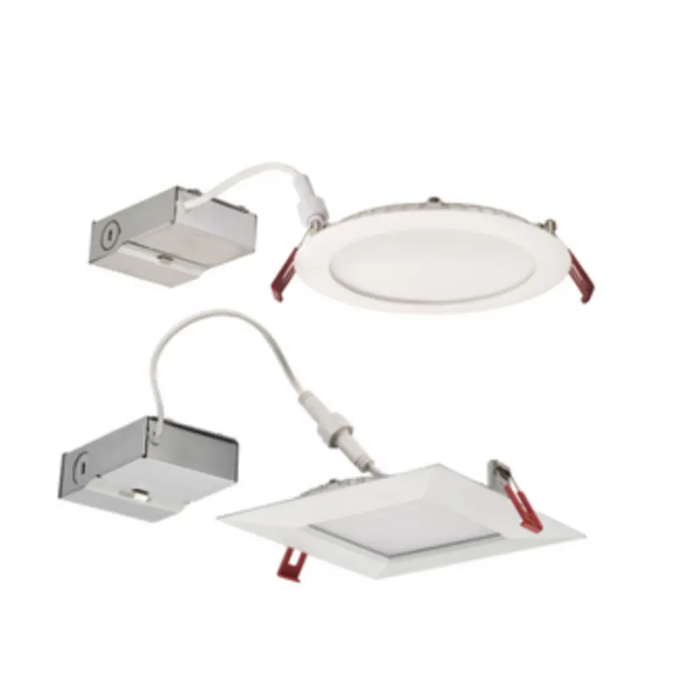 6" Adjustable LED Downlight, 27/30/35/40/50K, 120 VAC, Matte White 1 6" Adjustable LED Downlight, 27/30/35/40/50K, 120 VAC, Matte White