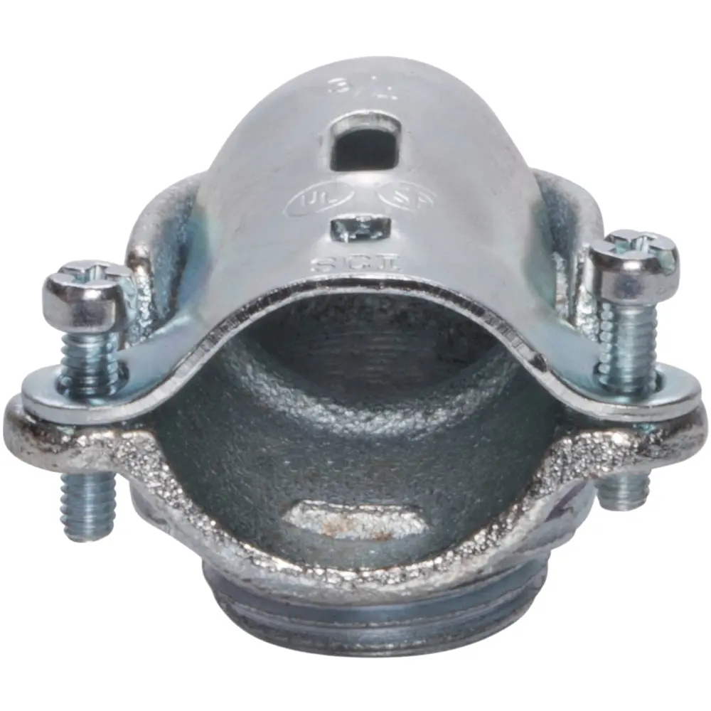 3/8" 90° Squeeze Connector, Malleable Iron 2 3/8" 90° Squeeze Connector, Malleable Iron