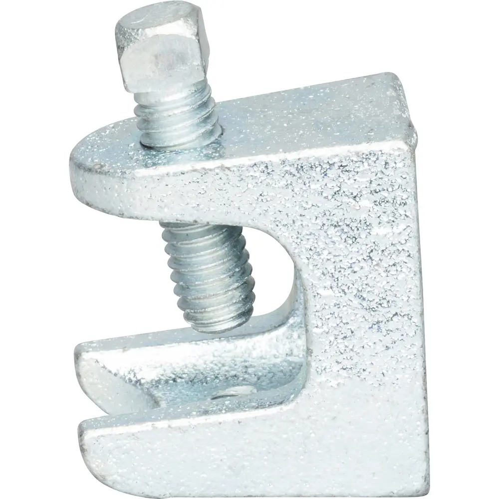 3/8" Electrical Beam Clamp, Electro-Galvanized 3 3/8" Electrical Beam Clamp, Electro-Galvanized