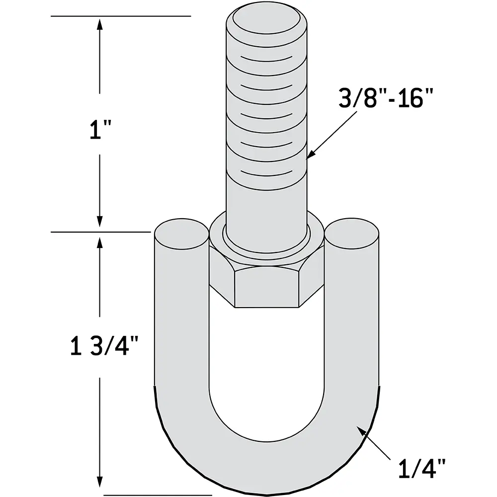 3/8" Swivel Nut Male, Steel