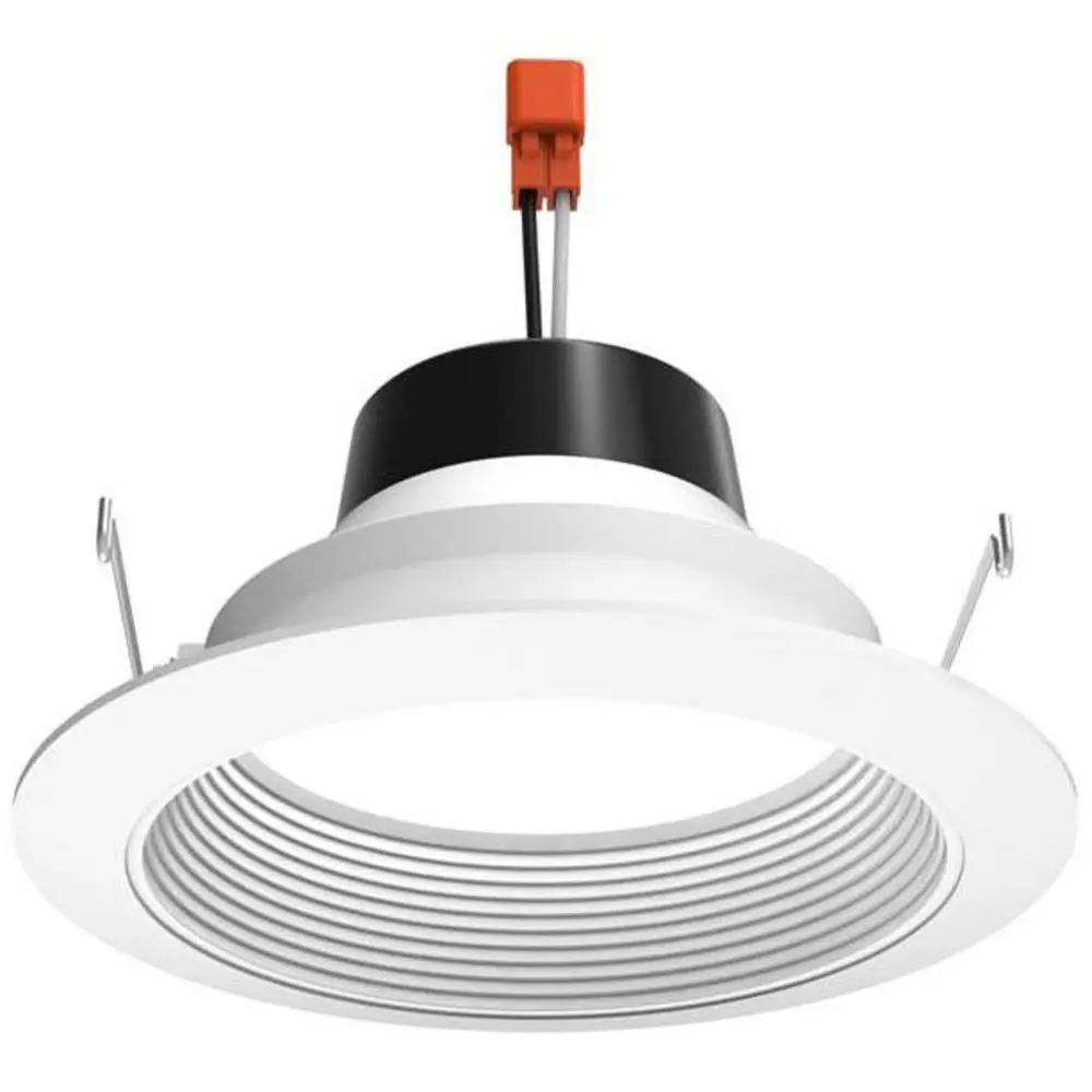 6" LED Retrofit Downlight, Generation 4, 3000K, 120 VAC, White 1 6" LED Retrofit Downlight, Generation 4, 3000K, 120 VAC, White