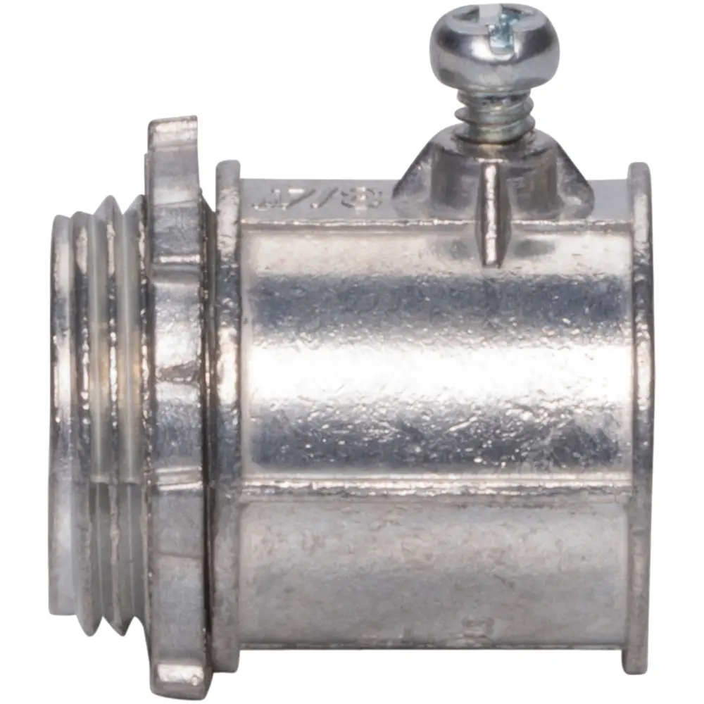 3" EMT Set Screw Connector, Zinc Die Cast