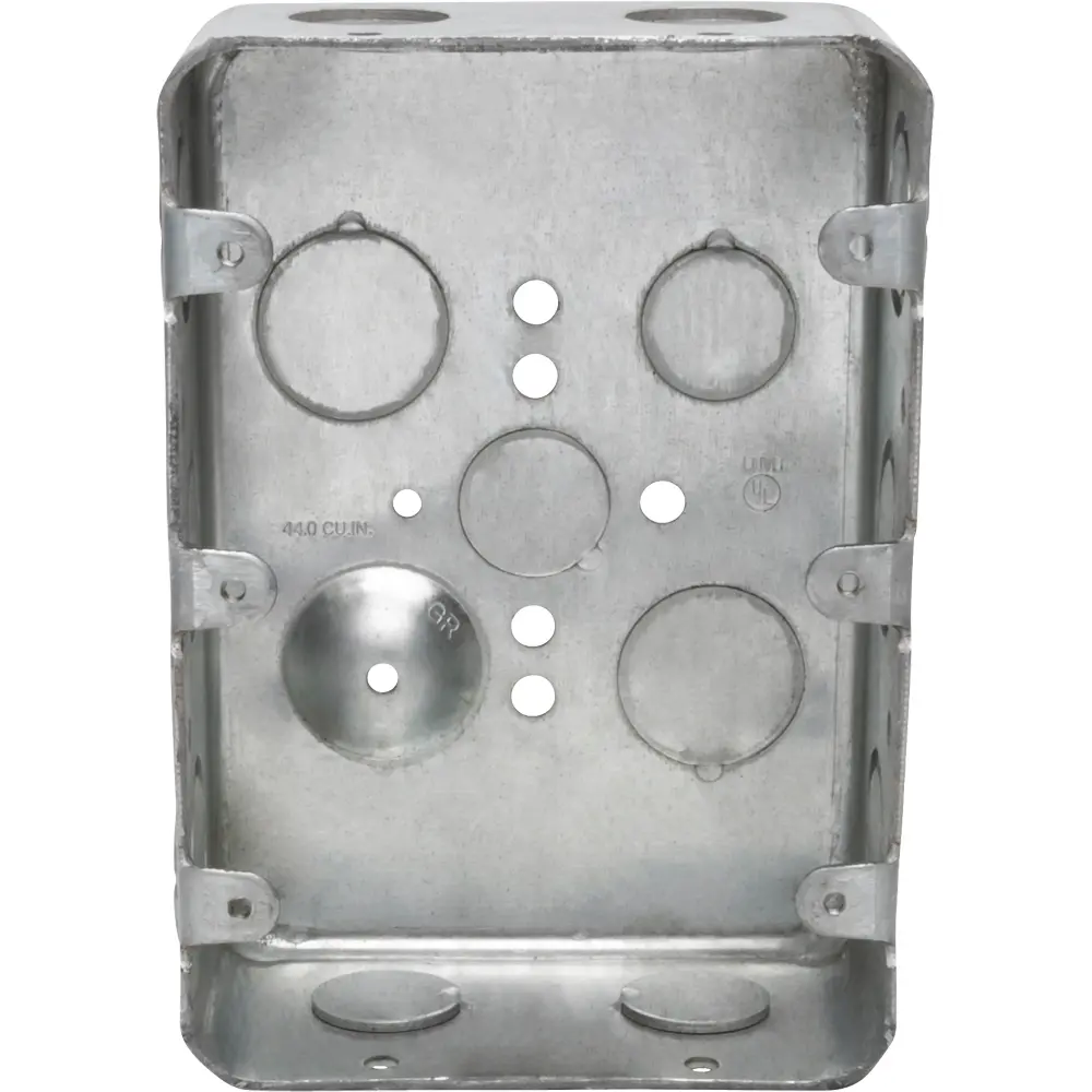 3-Gang Drawn Multi-Gang Handy Box, 2-1/8" Deep 2 3-Gang Drawn Multi-Gang Handy Box, 2-1/8" Deep